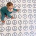 Load image into Gallery viewer, Toki Mats Peace Sign Vegan Leather Mat