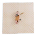 Load image into Gallery viewer, Toki Mats Rainbow Stamp in Cream Vegan Leather Mat