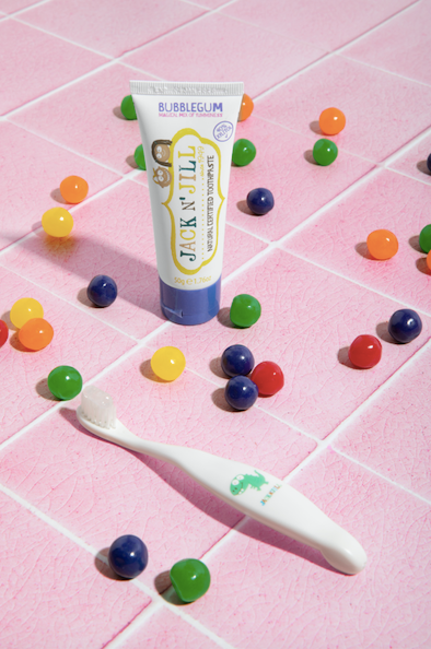 Jack N' Jill Natural Certified Kids Toothpaste Bubblegum