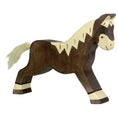 Load image into Gallery viewer, Horse, running, dark brown
