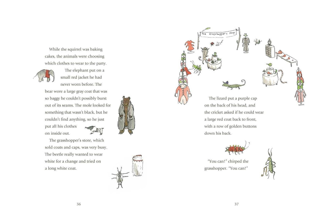 The Squirrel's Birthday and Other Parties by Toon Tellegen