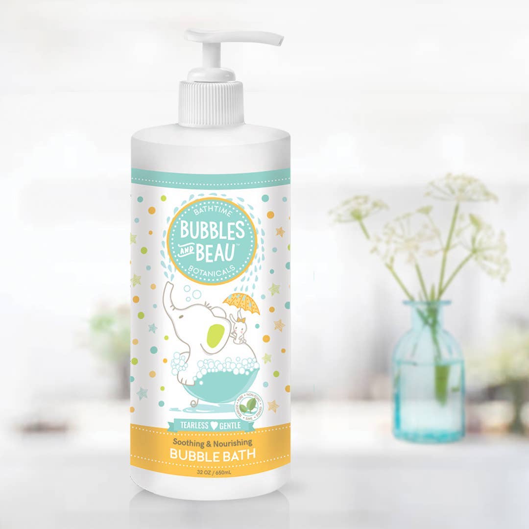 Bubbles and Beau Extra Gentle Bubble Bath 32 OZ