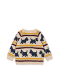 Load image into Gallery viewer, Belou Knit Sweater - Piccolo Scottie
