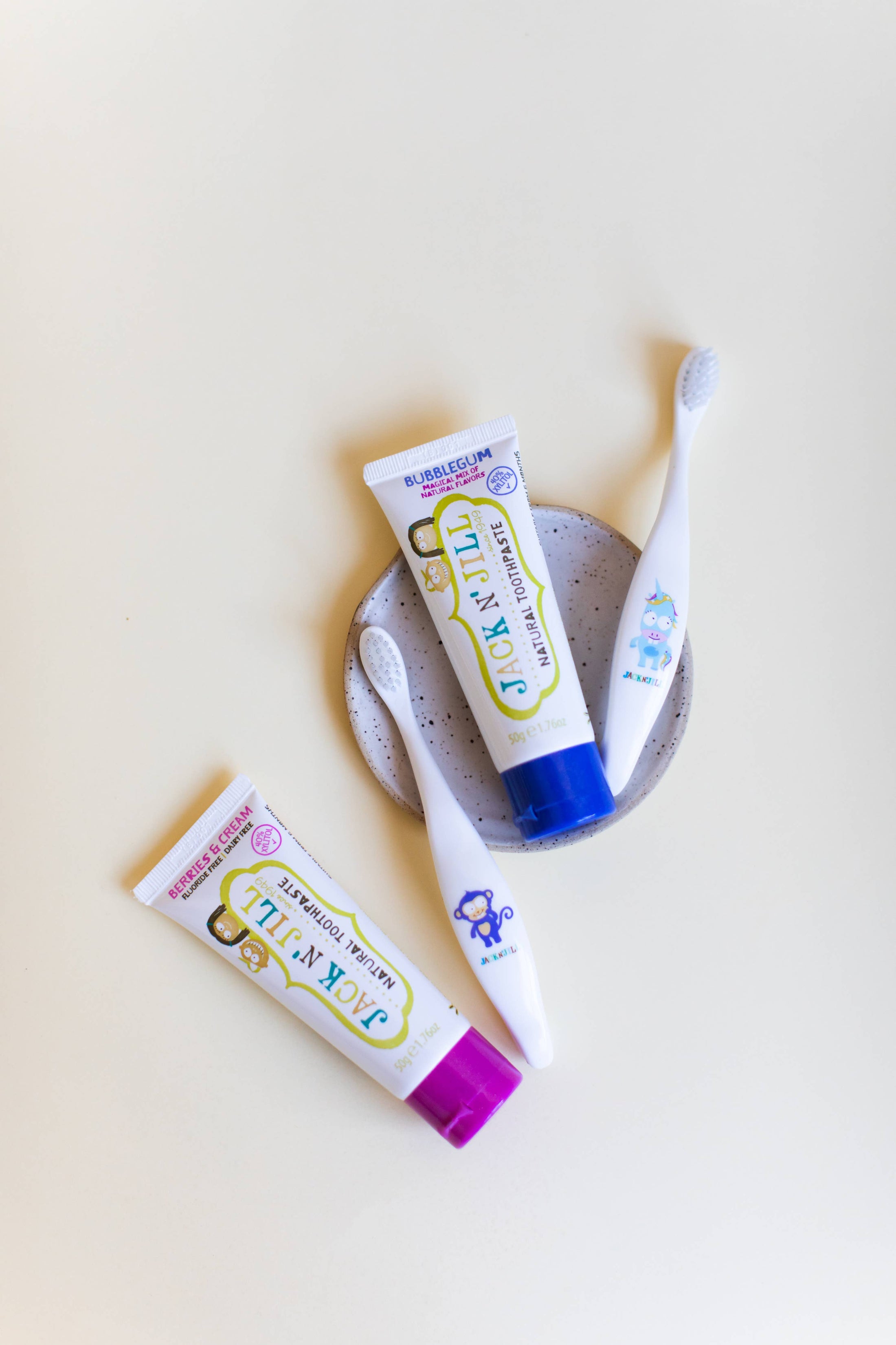 Jack N' Jill Natural Certified Kids Toothpaste Bubblegum