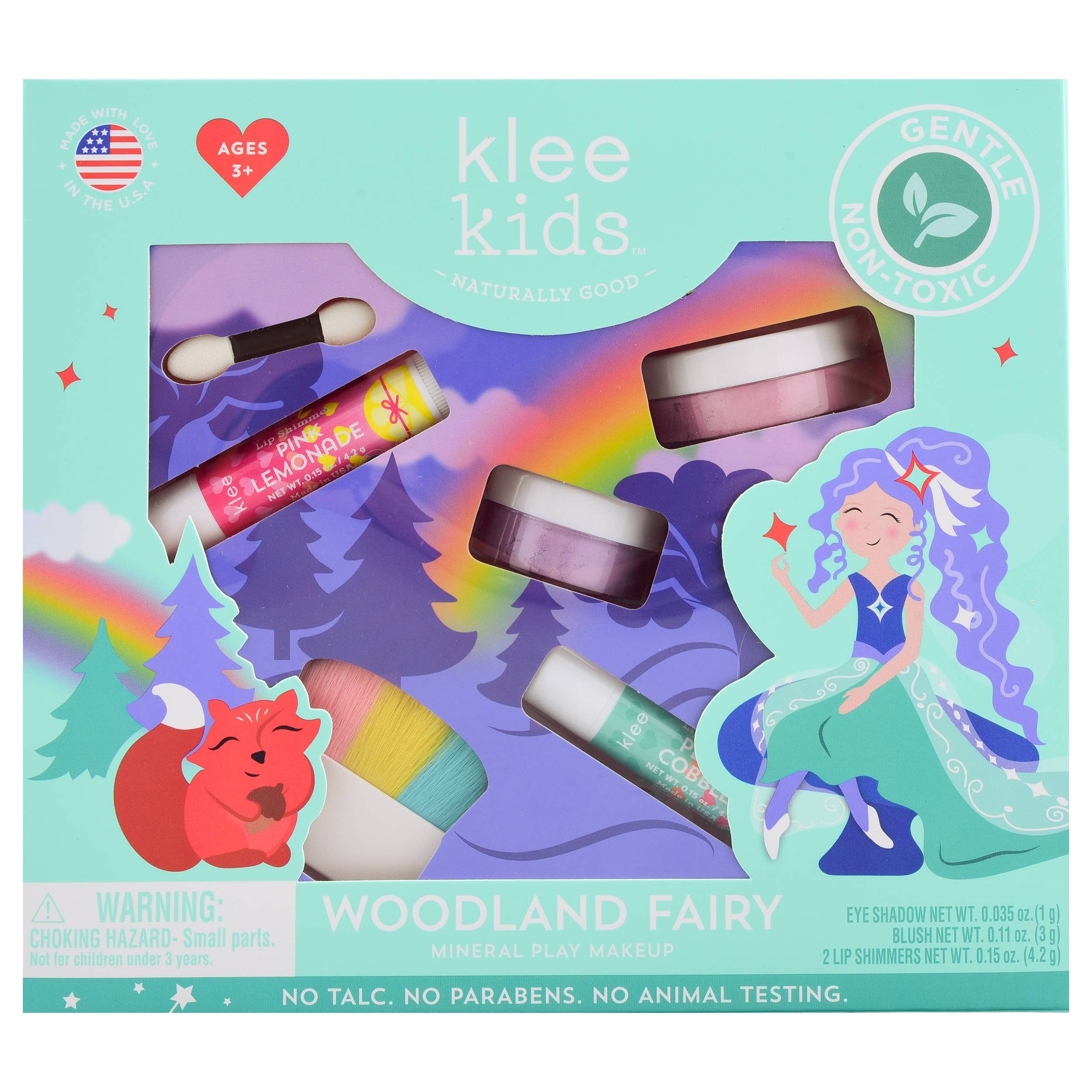 Pom Pom Fairy - Klee Kids Natural Mineral Play Makeup Kit