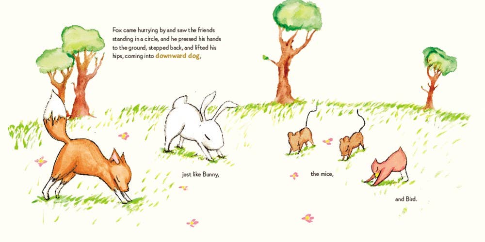 Yoga Bunny Board Book