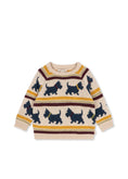 Load image into Gallery viewer, Belou Knit Sweater - Piccolo Scottie
