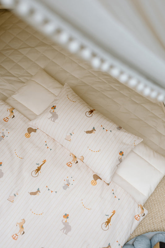 Bloomere Organic Portable Bedding Set - Dreamy Animal