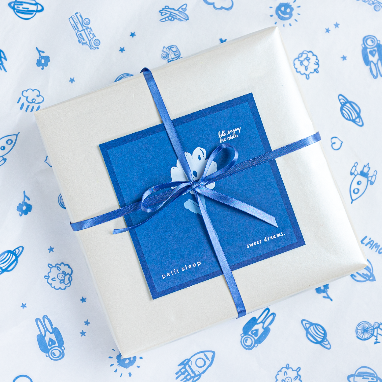 Gift Wrap & Personalized Card (for Petit Sleep items only)