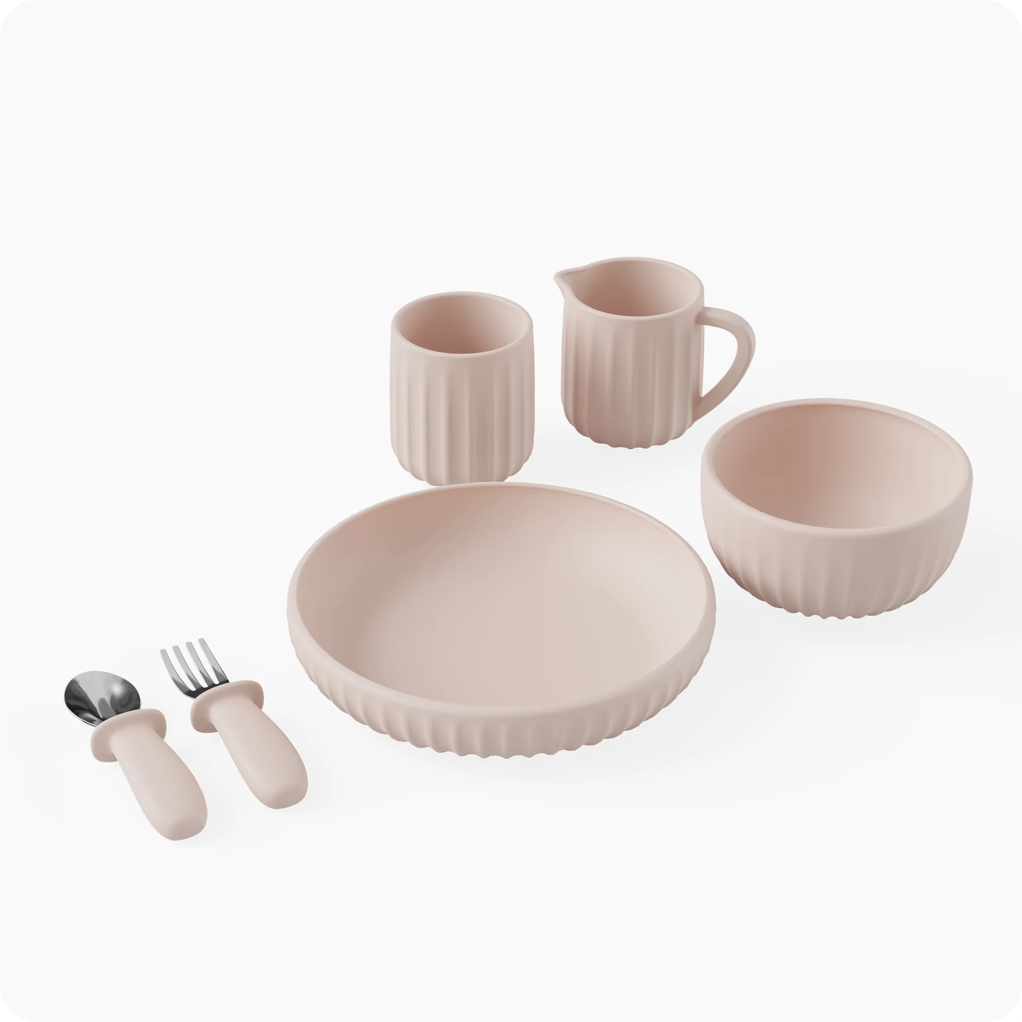 Henley Silicone Dinnerware Set (Baby Registry)