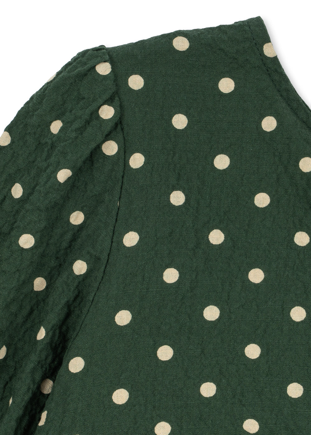 Elin LS Bow Dress GOTS - Dot Marseille