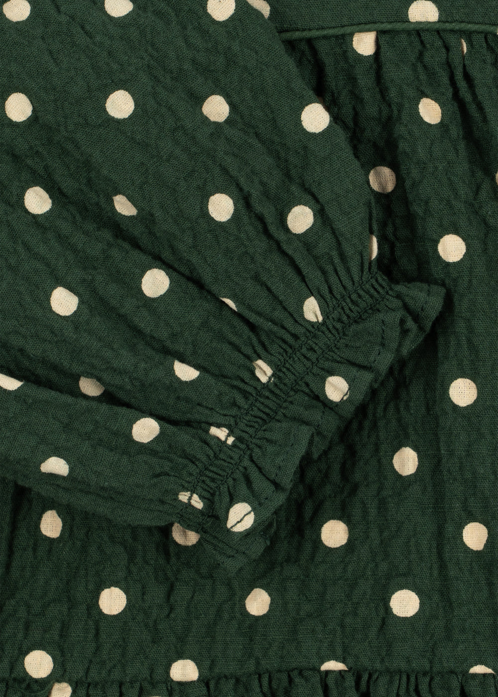 Elin LS Bow Dress GOTS - Dot Marseille