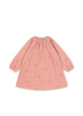 Load image into Gallery viewer, Marlo Dress GOTS - Cherry Dot Scarlet
