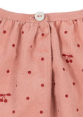Load image into Gallery viewer, Marlo Dress GOTS - Cherry Dot Scarlet
