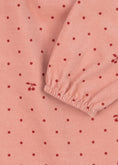 Load image into Gallery viewer, Marlo Dress GOTS - Cherry Dot Scarlet
