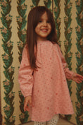 Load image into Gallery viewer, Marlo Dress GOTS - Cherry Dot Scarlet
