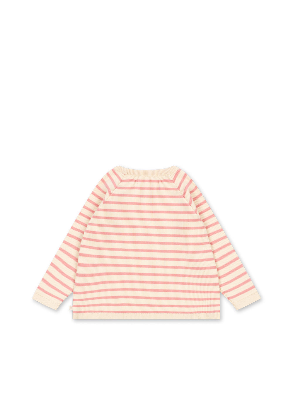 Buma Knit Sweater GOTS - Peony Butter Stripe