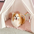 Load image into Gallery viewer, Tiny Land® Teepee Tent for Kids with Mat – Indoor Play Tent with Floor Mat
