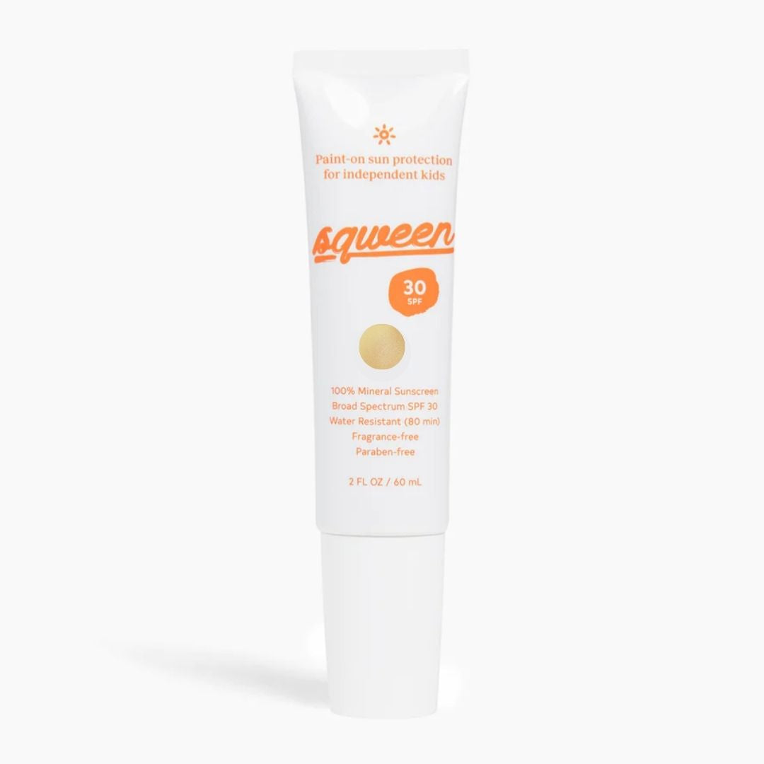 Sqween: Paint-on sun protection for independent kids!