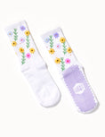 Load image into Gallery viewer, LIMITED EDITION Tall Tube Grip Sock Daisy Multi Color
