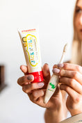 Load image into Gallery viewer, Jack N' Jill Natural Certified Kids Toothpaste Strawberry
