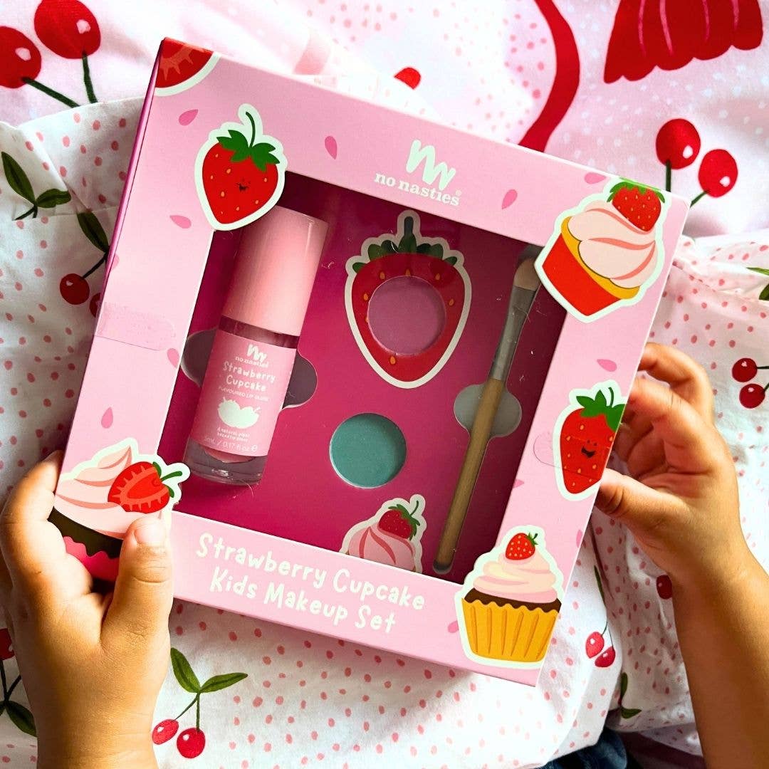 Strawberry Cupcake No Nasties Natural Makeup Gift Set