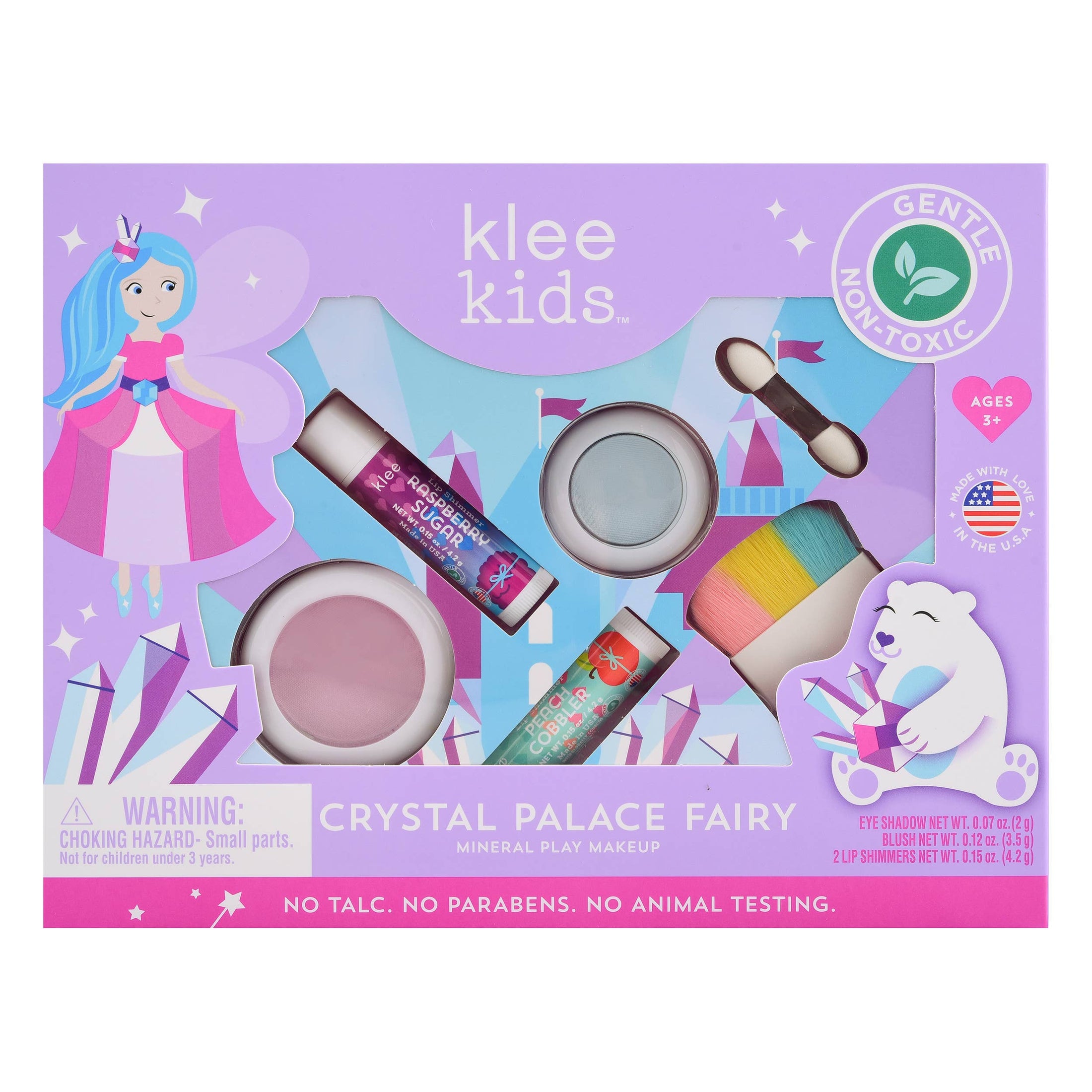 Enchanted Fairy - Klee Kids Natural Play Makeup 4-PC Kit