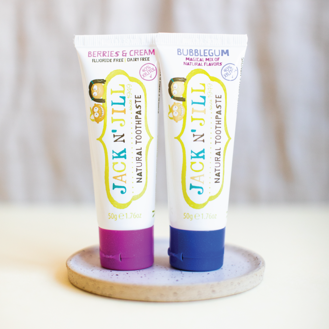 Jack N' Jill Natural Certified Kids Toothpaste Bubblegum