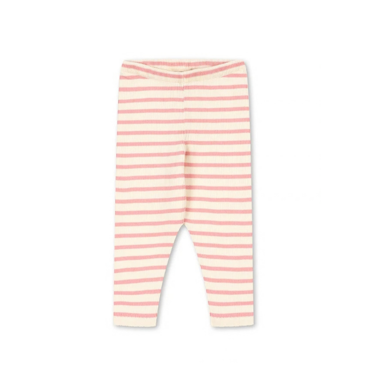 Buma Leggins GOTS - Peony Butter Stripe