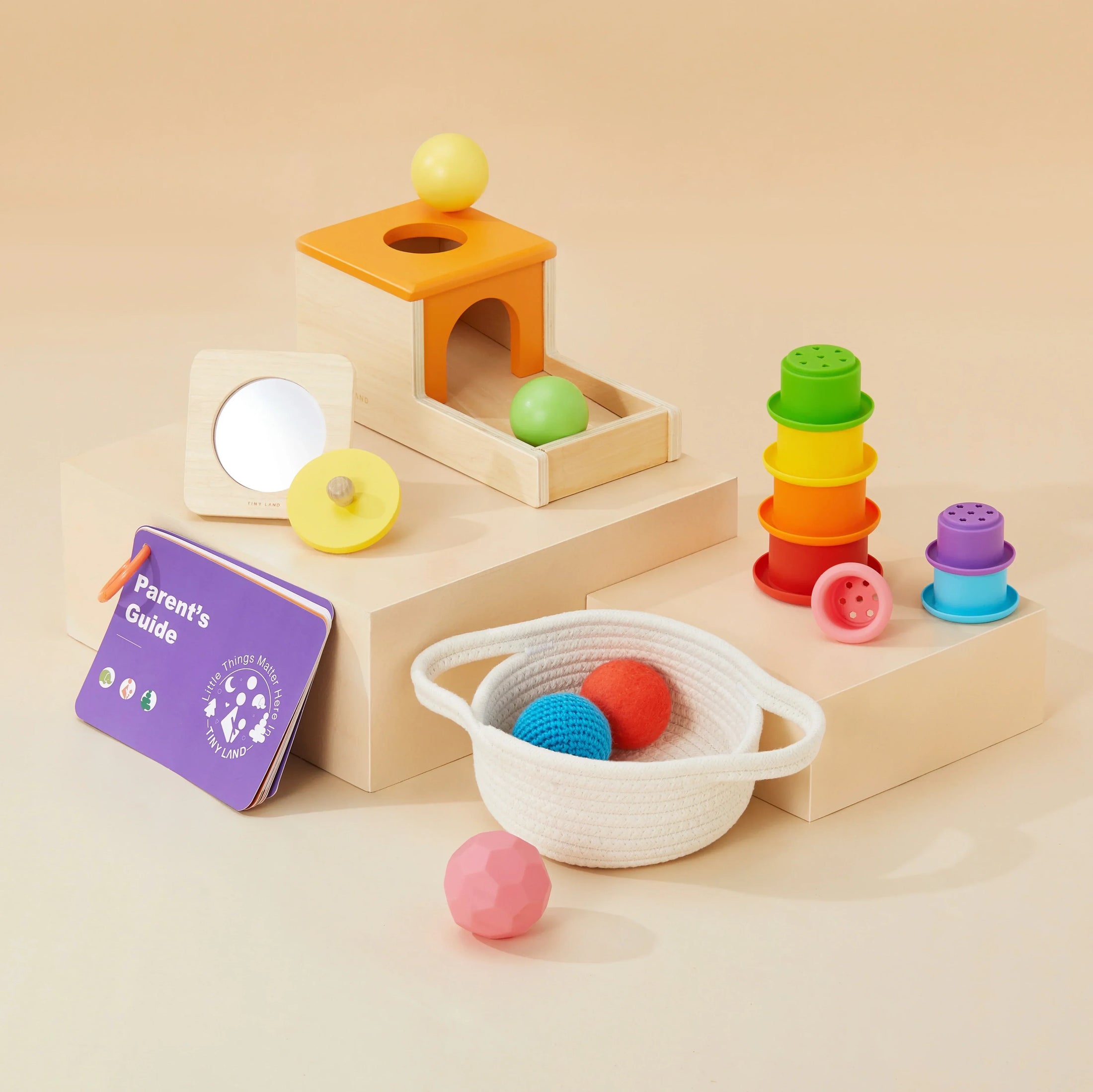 Tiny Land Montessori Toys Set for Newborns 6 9 month The Cubhouse